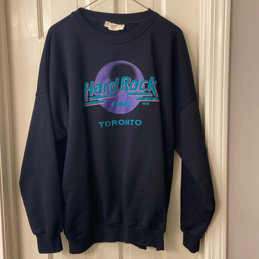 Vintage Hard Rock Cafe sweatshirt.  XL;Toronto, Canada